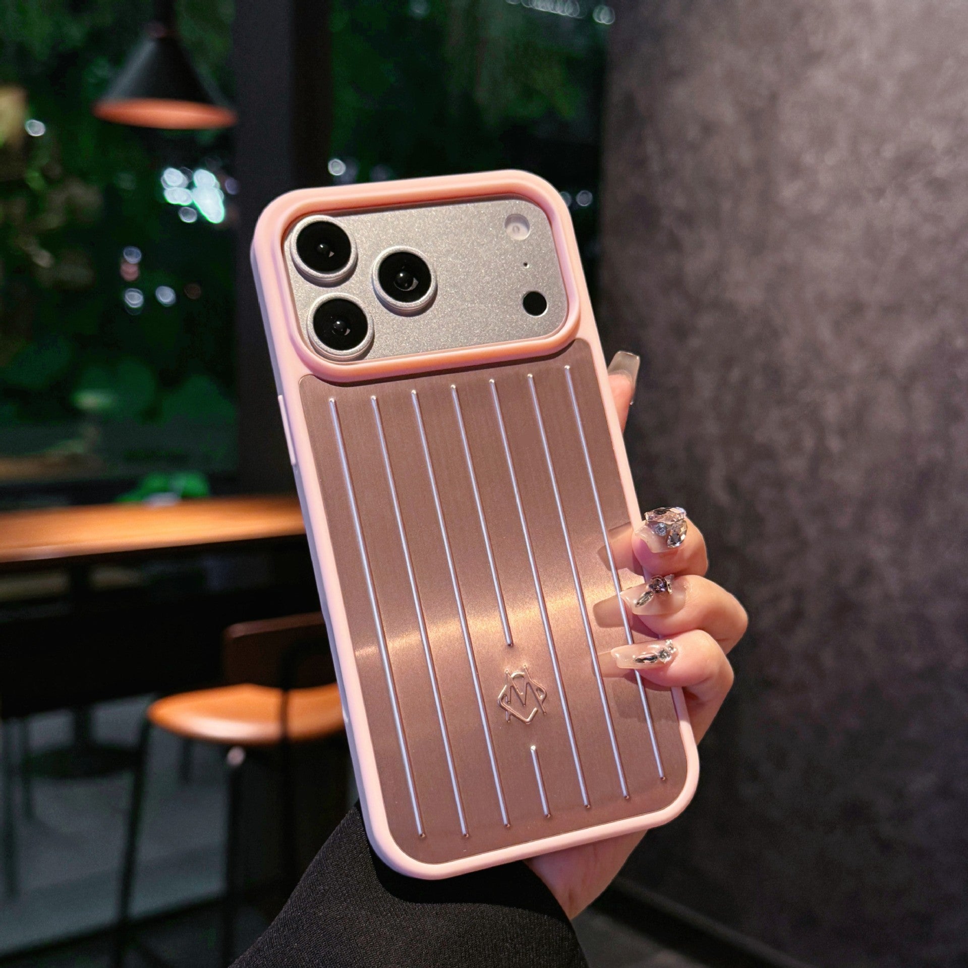 Aluminum magnesium alloy mobile phone protective cover