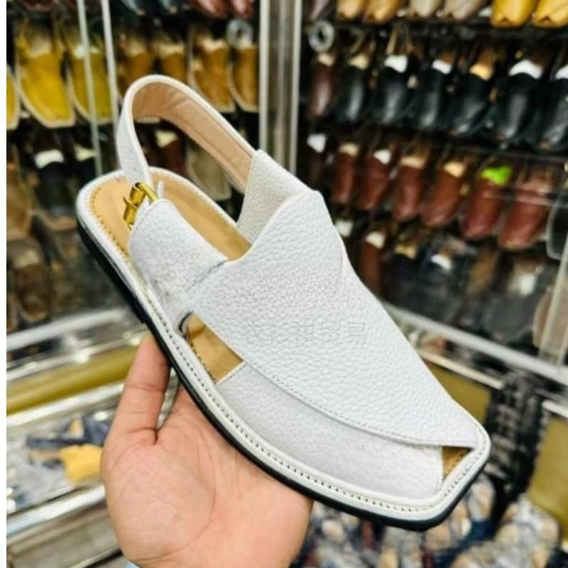 Minimalist Buckle Leather Sandals