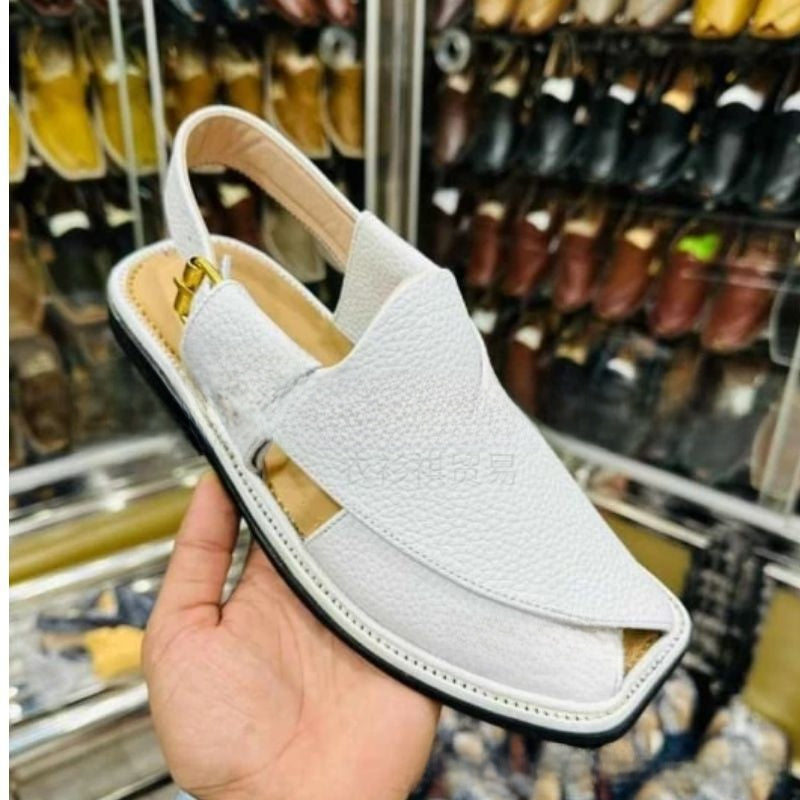Minimalist Buckle Leather Sandals