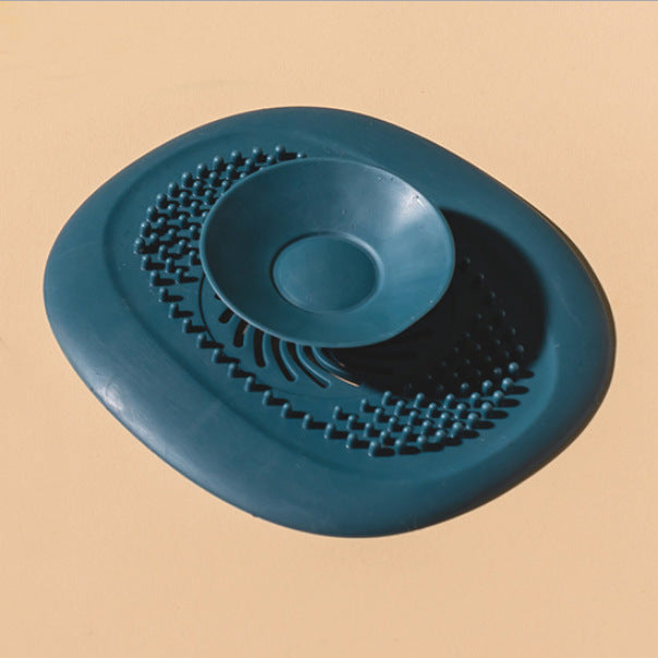 Push-Type Sink Drain Cover Hair Filter