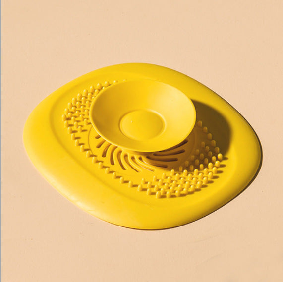 Push-Type Sink Drain Cover Hair Filter