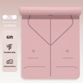TPE Non-Slip Yoga Mat with Shock Absorption