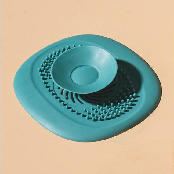 Push-Type Sink Drain Cover Hair Filter