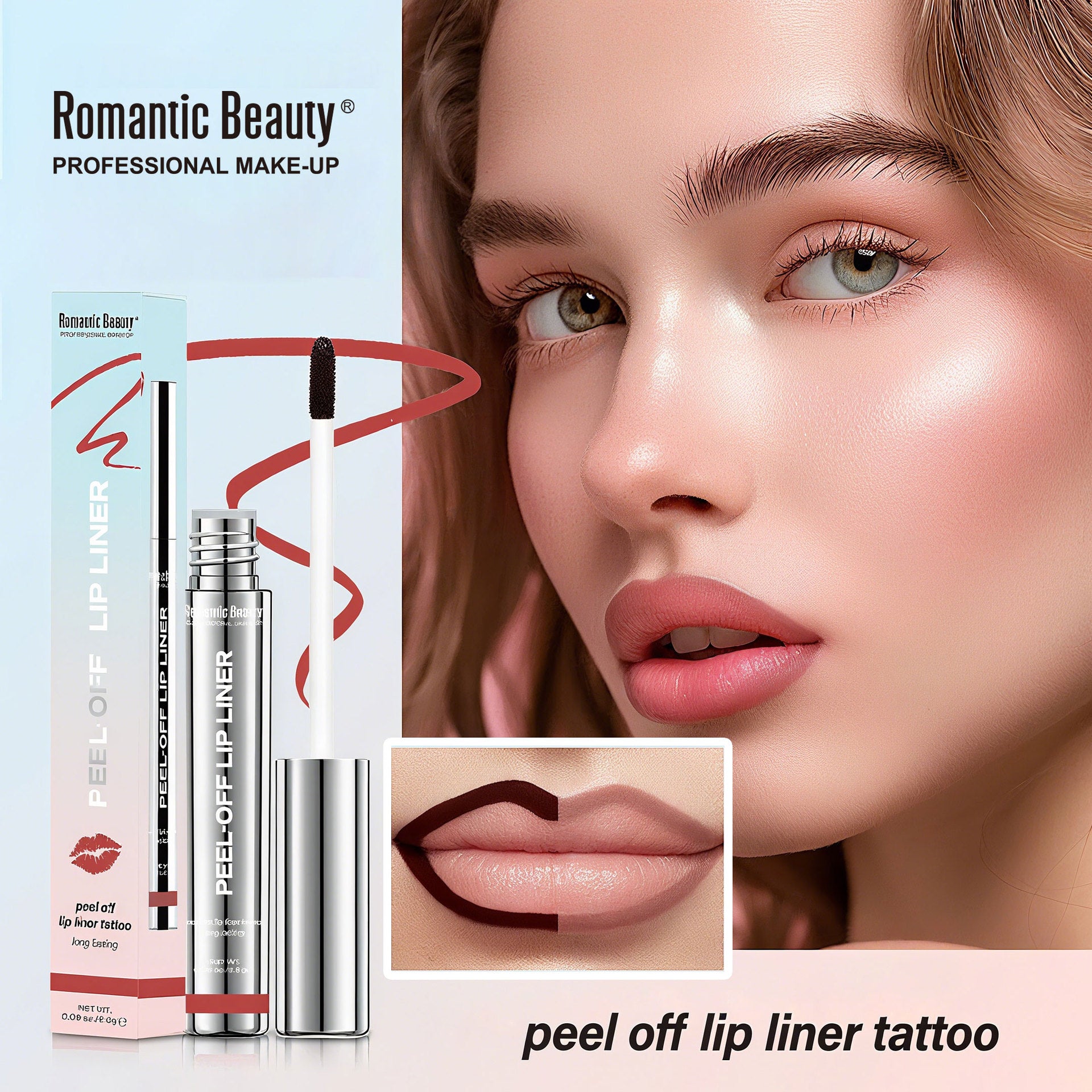 Matte Peel-Off Lip Liner