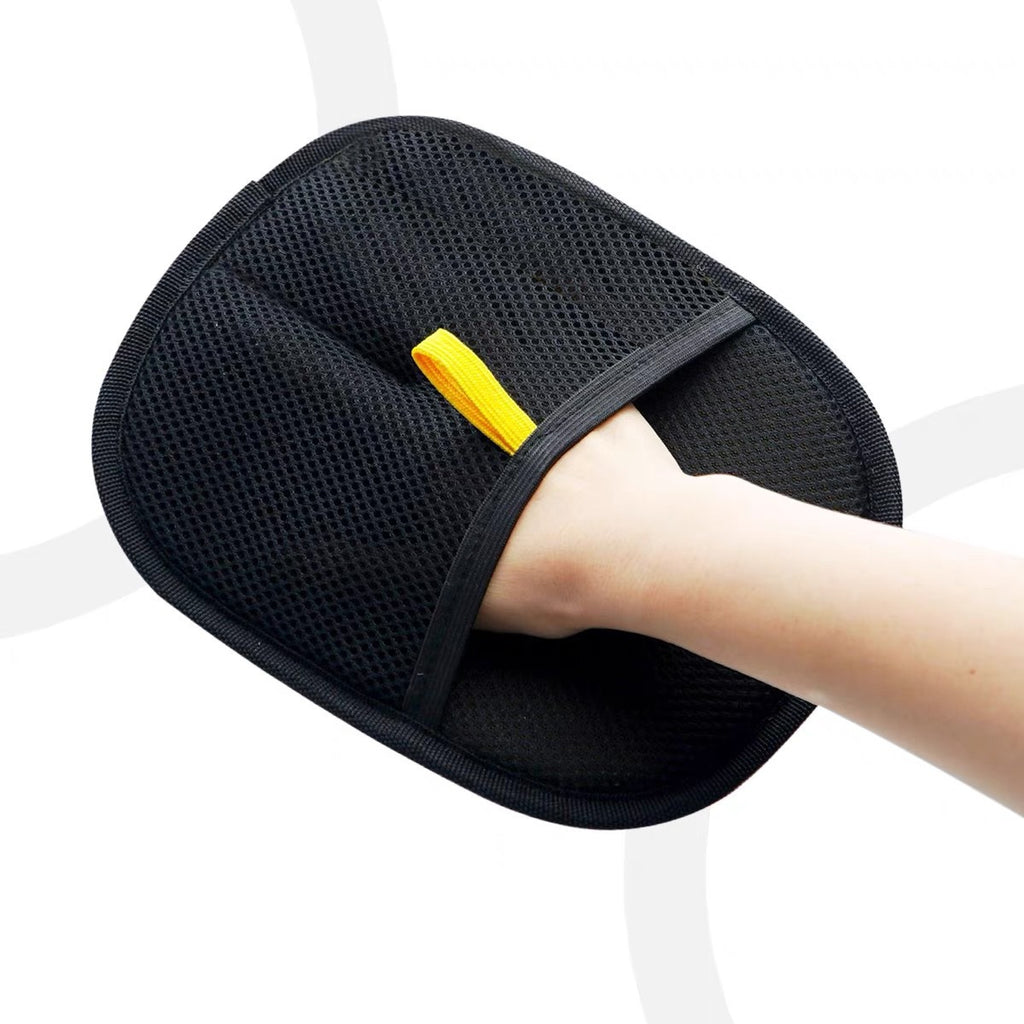Pet Electrostatic Hair Removal Gloves Household Sofa Clothes Brush Two-Way Lint Gloves Hair Cleaning Brush