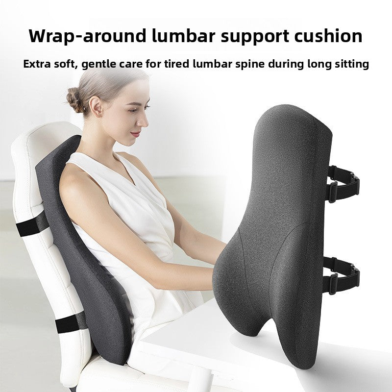 Ergonomic Memory Foam Lumbar Cushion