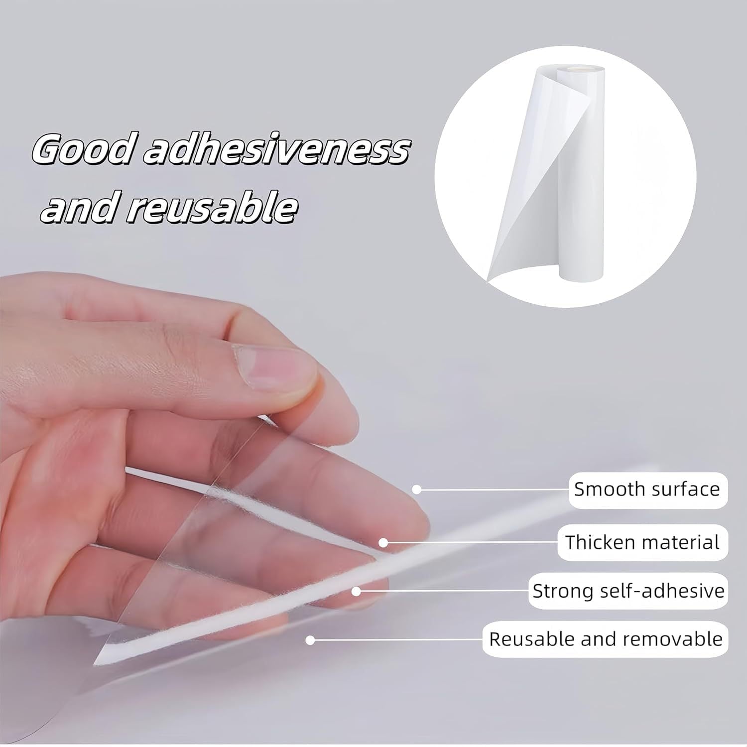 Trimmable Transparent Furniture Protective Cover
